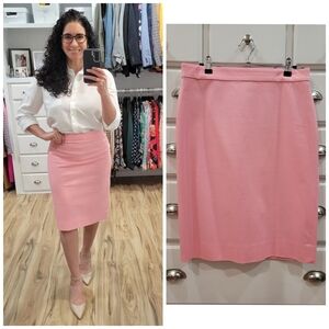 NWT J. Crew Pink No. 2 Pencil Skirt